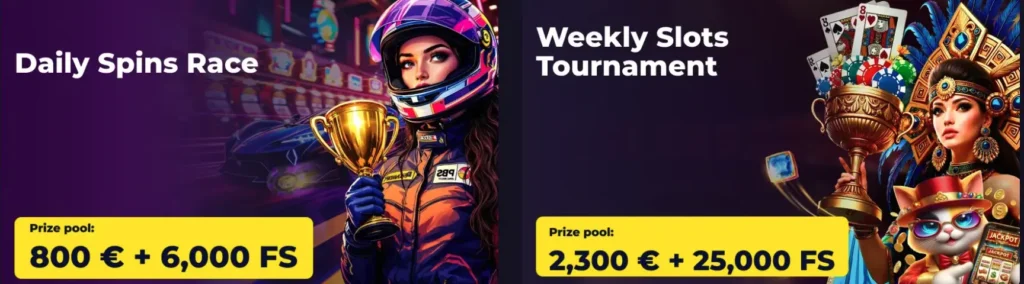 Playfina Tournaments